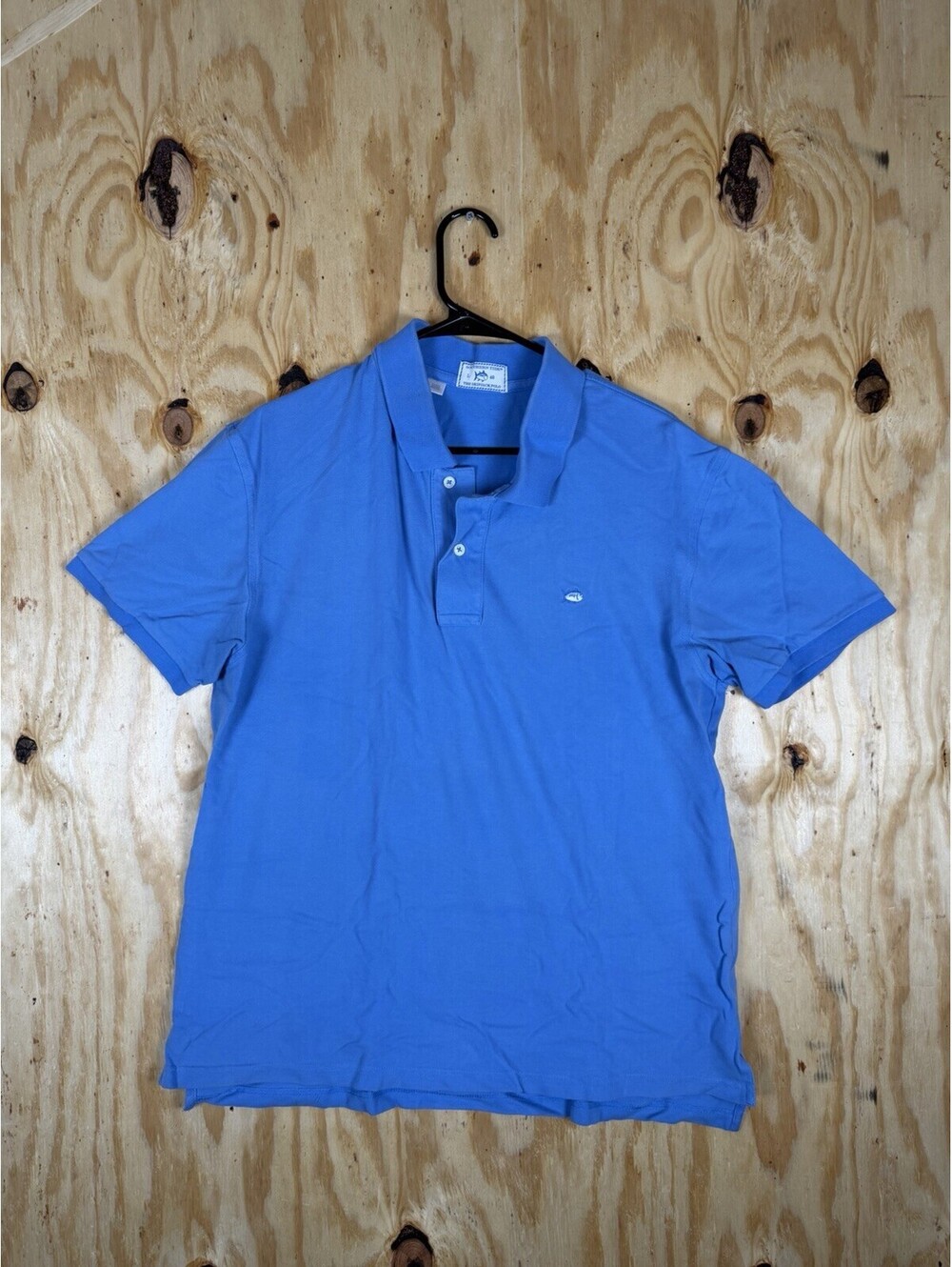 Southern Tide Men’s Polo - Blue - Size L - The Skipjack Polo - Short Sleeve